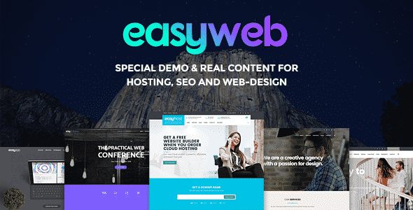 Tema EasyWeb - Template WordPress