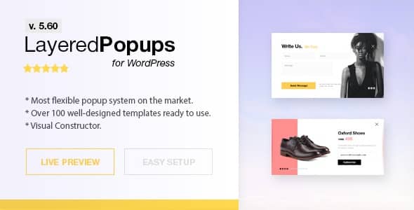 Plugin Layered Popups - WordPress