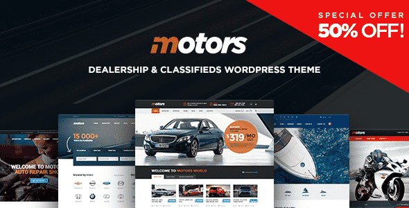 Tema Motors - Template WordPress