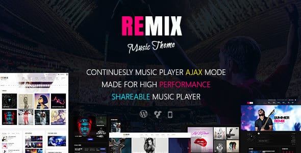 Tema Remix - Template WordPress