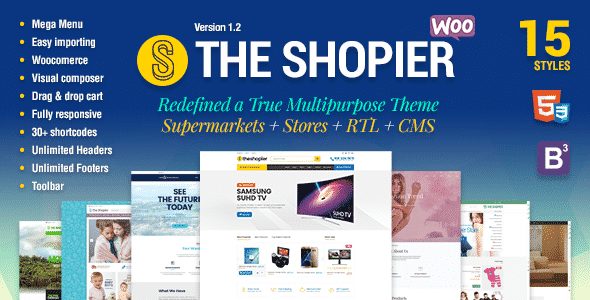 Tema Shopier - Template WordPress