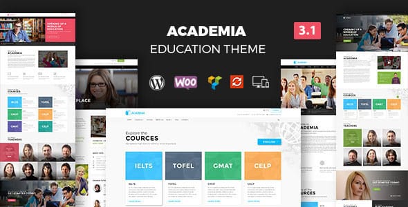 Tema Academia - Template WordPress