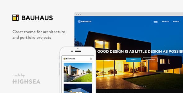 Tema Bauhaus - Template WordPress