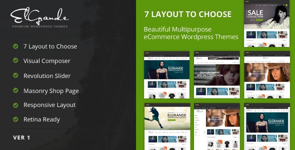 Tema ElGrande - Template WordPress