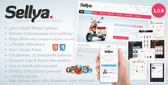 Tema Sellya - Template WordPress