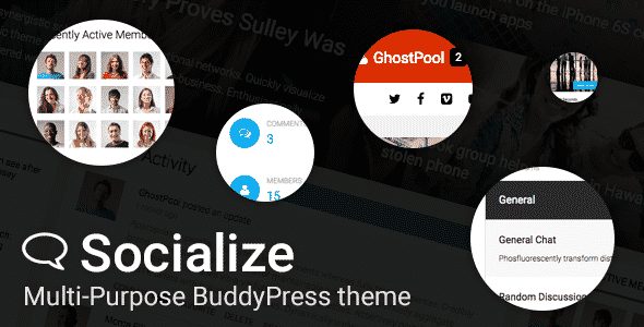 Tema Socialize - Template Wordpress