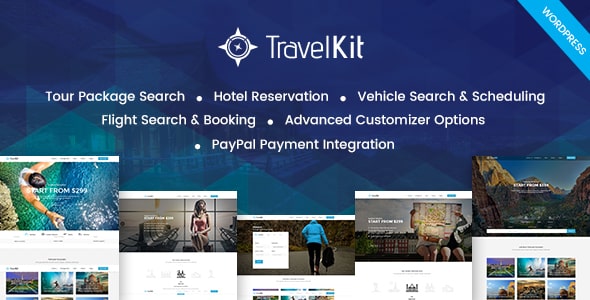 Tema TravelKit - Template WordPress