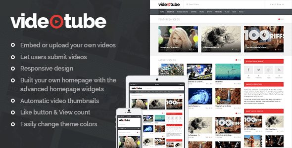 Tema VideoTube - Template WordPress