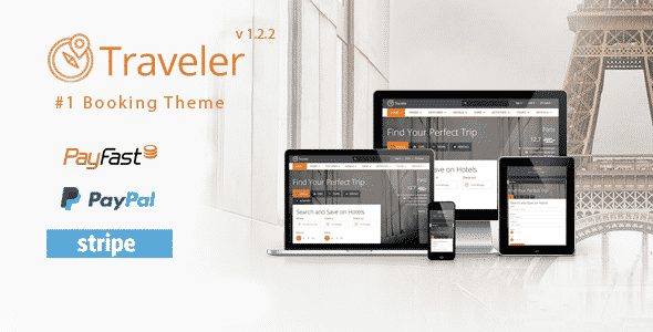 Tema Traveler - Template WordPress