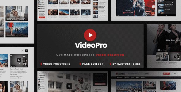 Tema VideoPro - Template WordPress