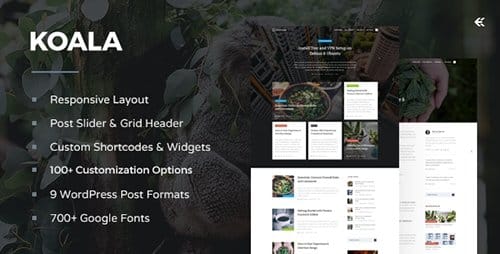 Tema Koala - Template WordPress