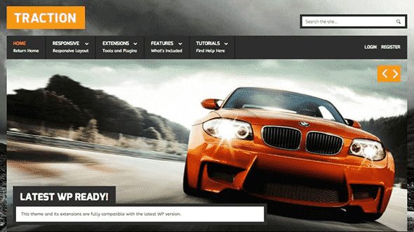 Tema Traction - Template WordPress