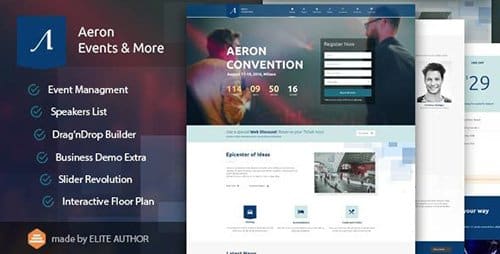 Tema Aeron - Template WordPress