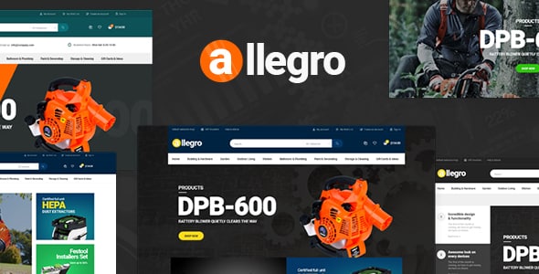 Tema Allegro - Template WordPress