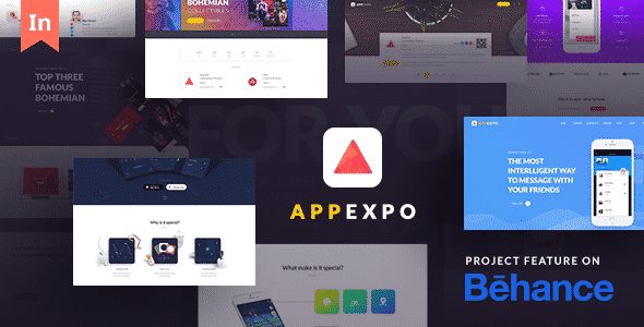Tema AppExpo - Template WordPress