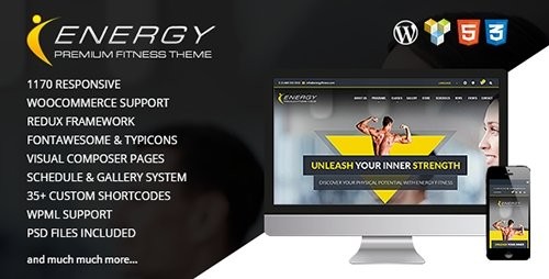 Tema Energy - Template WordPress