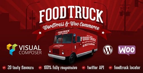 Tema FoodTruck - TEmplate WordPress