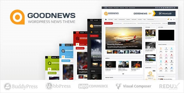 Tema GoodNews - Template WordPress