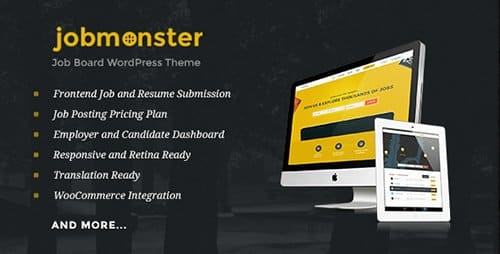 Tema JobMonster - Template WordPress