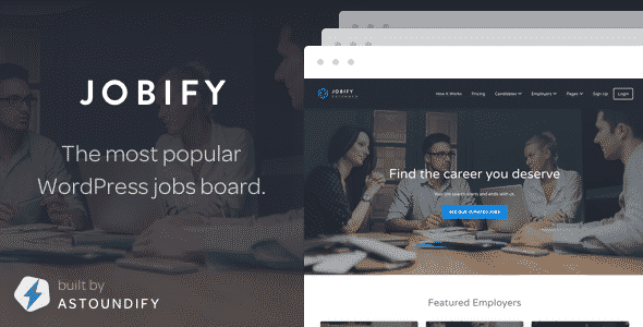 Tema Jobify - Template WordPress