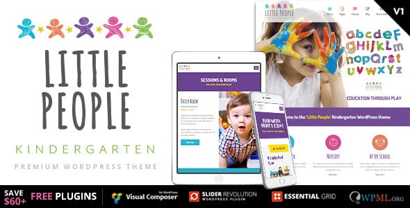 Tema Little People - Template WordPress