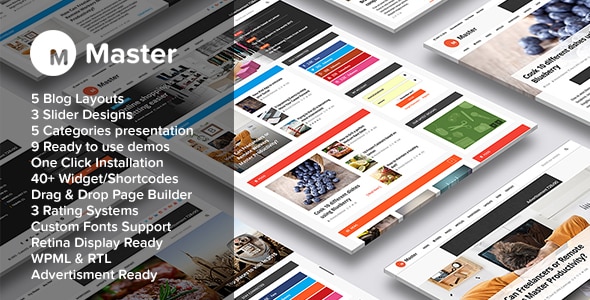 Tema Master - Template WordPress