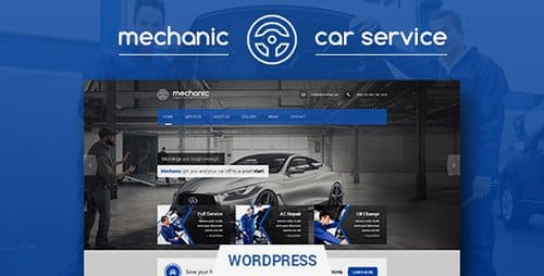 Tema Mechanic Visualmodo - Template WordPress