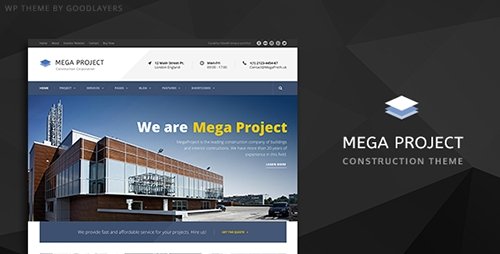 Tema Mega Project - Template WordPress