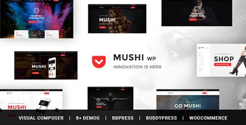 Tema Mushi - Template WordPress