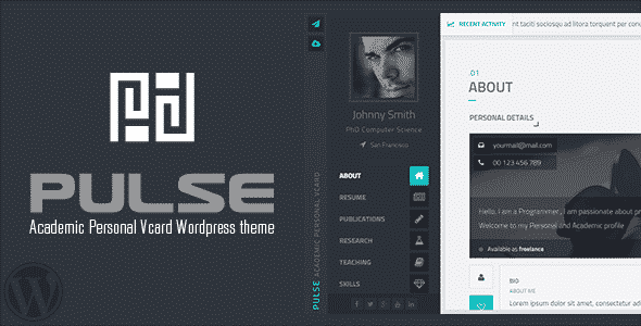 Tema Pulse - Template WordPress