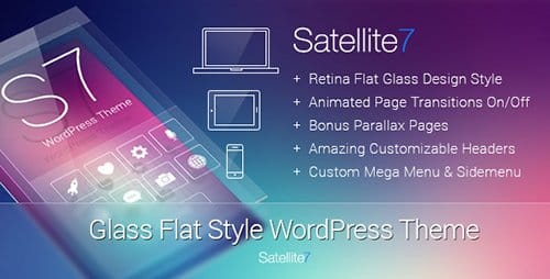 Tema Satellite7 - Template WordPress
