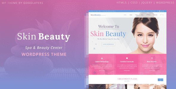 Tema Skin Beauty - Template WordPress
