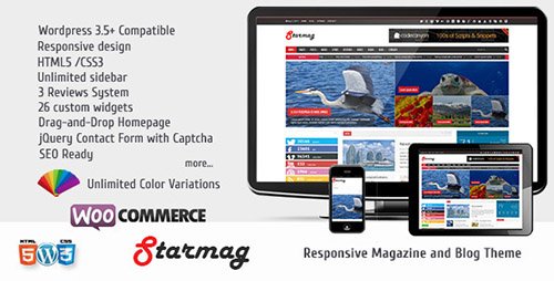 Tema Starmag - Template WordPress