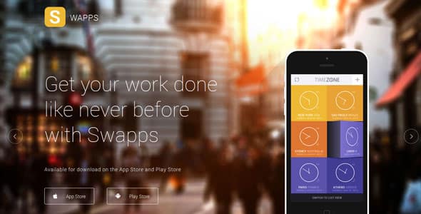 Tema Swapps - Template WordPress