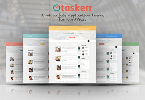 Tema Taskerr - Template WordPress