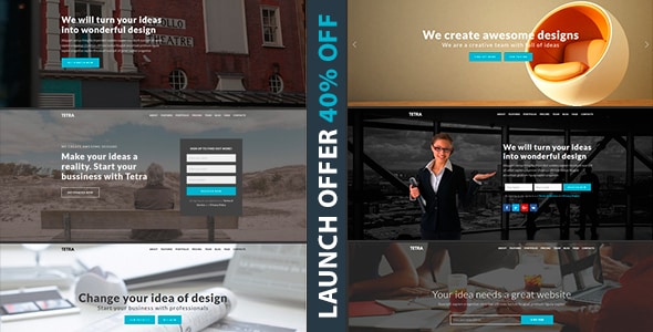 Tema Tetra - Template WordPress