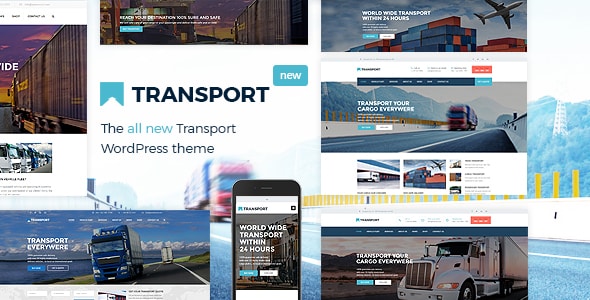 Tema Transport - Template WordPress