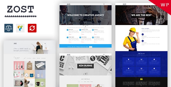 Tema Zost - Template WordPress