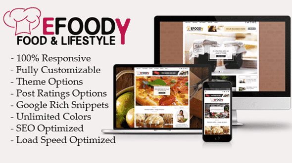 Tema Efoody - Template WordPress