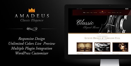 Tema Amadeus - Template WordPress