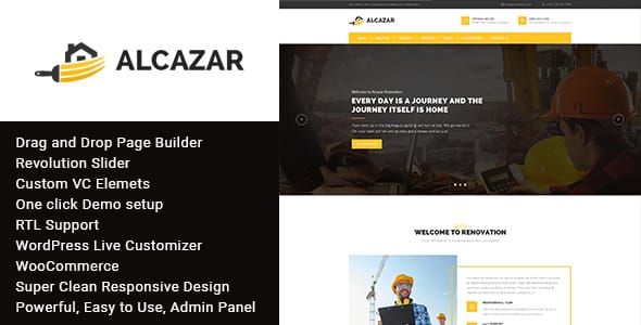 Tema Alcazar - Template WordPress