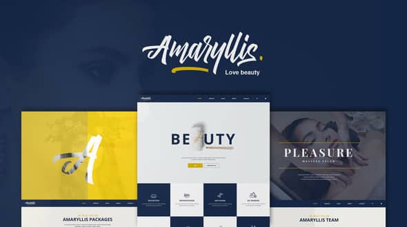 Tema Amaryllis - Template WordPress