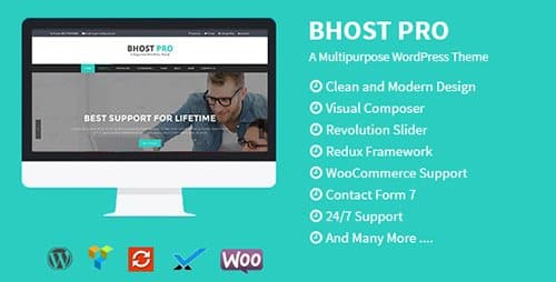 Tema Bhost Pro - Template WordPress