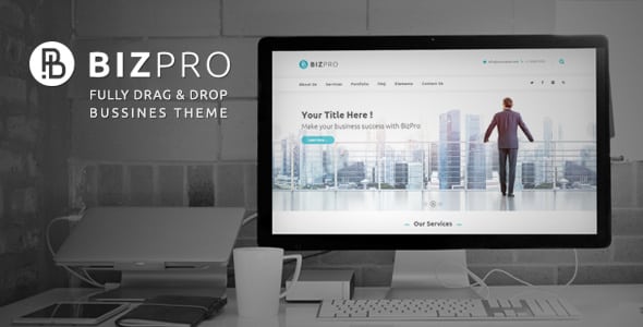 Tema BizPro - Template WordPress