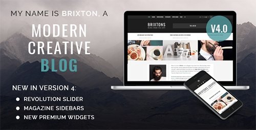 Tema Brixton - Template WordPress