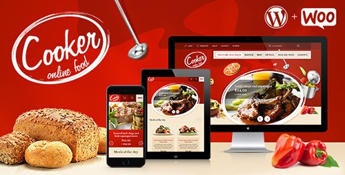 Tema Cooker - Template WordPress