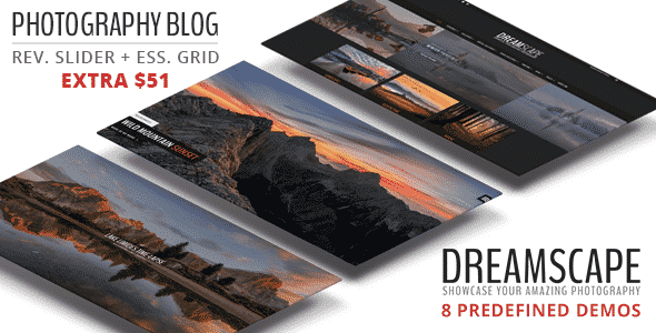 Tema Dreamscape - Template WordPress