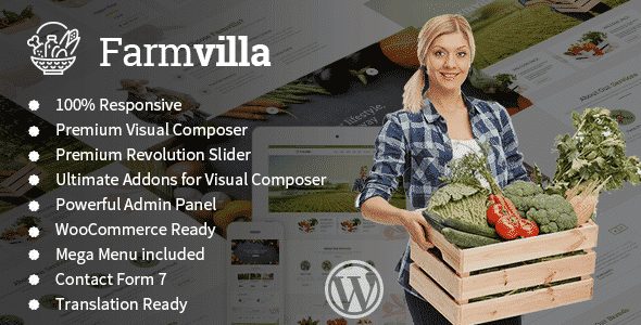 Tema FarmVilla - Template WordPress