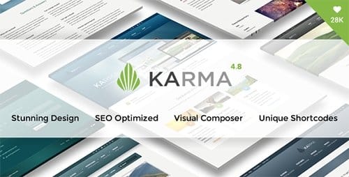 Tema Karma - Template WordPress