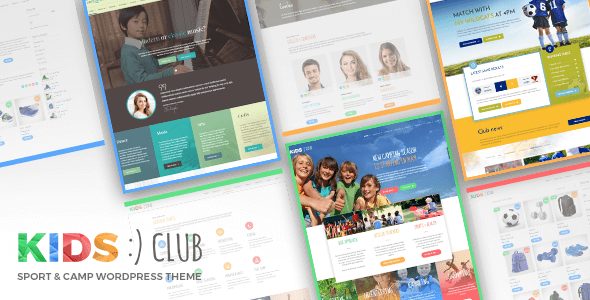 Tema Kids Club - Template WordPress